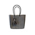 Large Mercado Bag With Tassel, Houndstooth