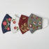 4 Pack Embroidered Floral Face Masks