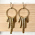 Golden Wind Chime Earrings