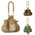 Sequins Lotus Potli Bag